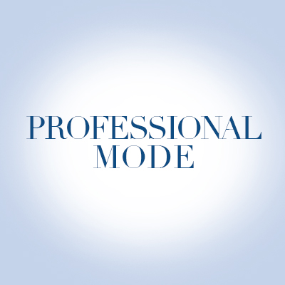 PROFESSIONAL MODE